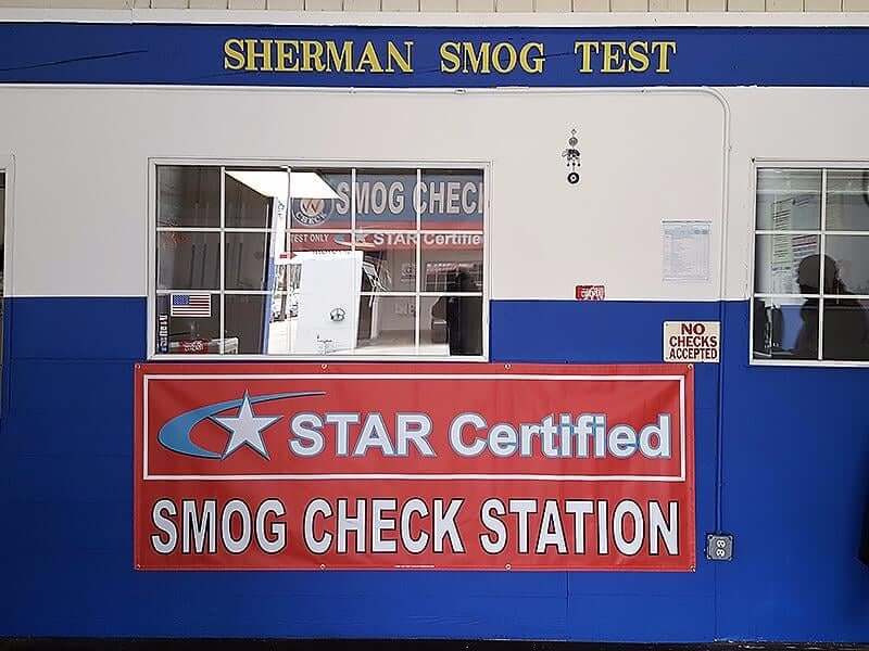 Sherman Smog Test Station